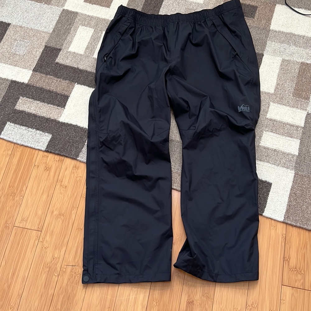 REI Co-op Peak 2.5 Full-Zip Rain Pants Men's Size XXL short - Picture 1 of 13